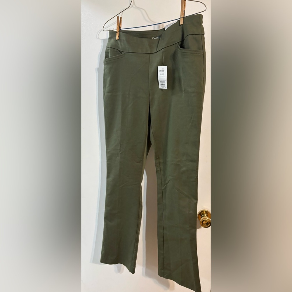 NWT Croft & Barrow The Effortless Stretch Pants